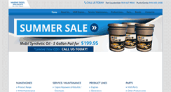 Desktop Screenshot of marinedieselspecialists.com
